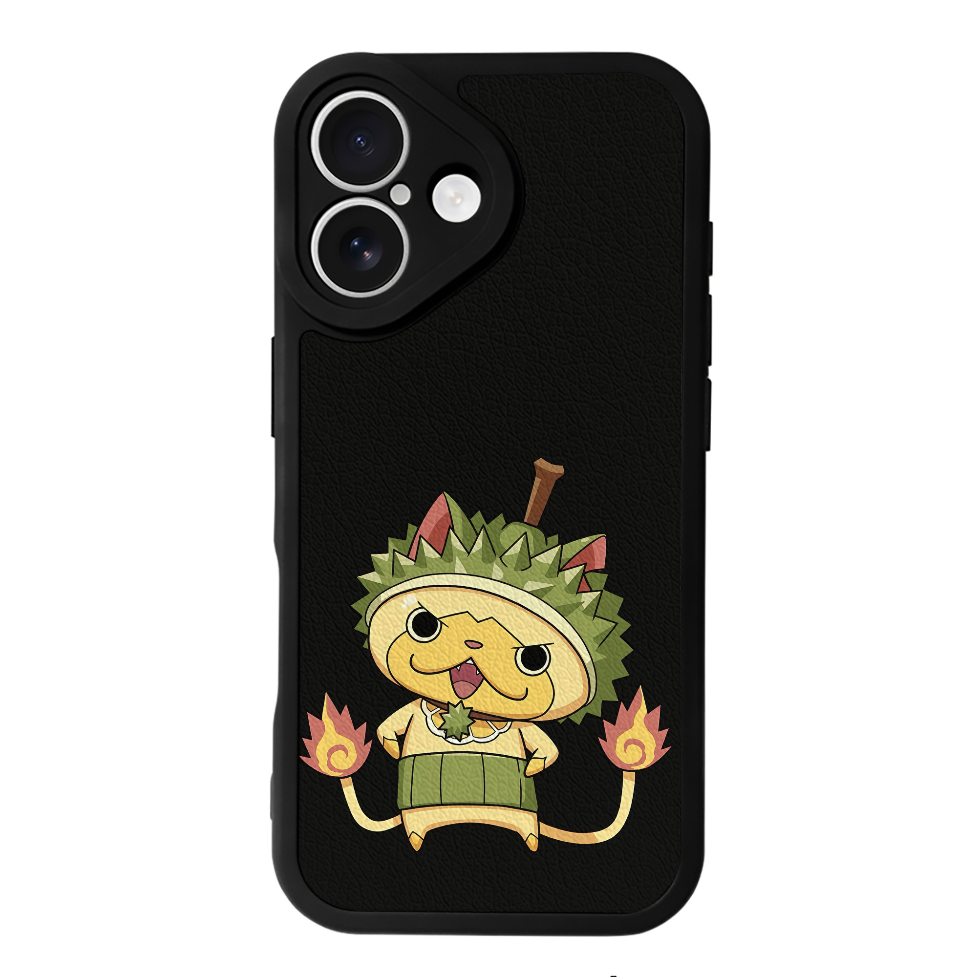（画像用） 妖怪ウォッチ Yo-kai Watch 【iPhone 16シリーズ対応】シリコンスマホケース（レザー調） 材質：シリコン
